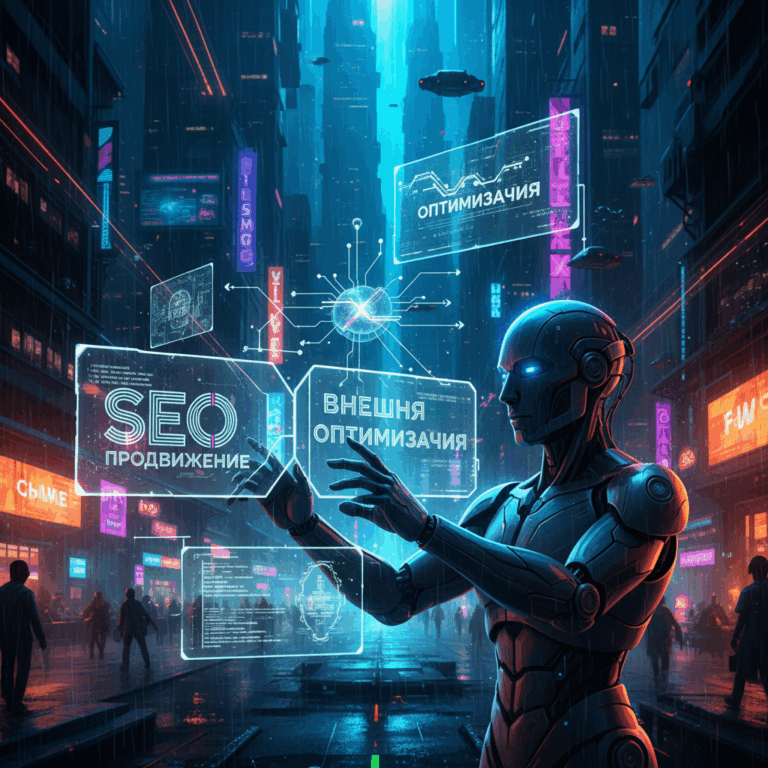обложка для статьи про SEO Продвижение и Оптимизация: Полное руководство для бизнеса