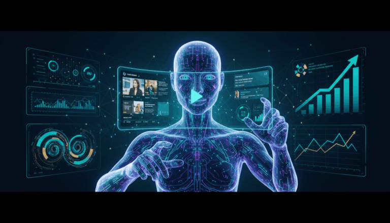 Создание видео с ИИ-аватарами для маркетинга с использованием Synthesia и HeyGen.