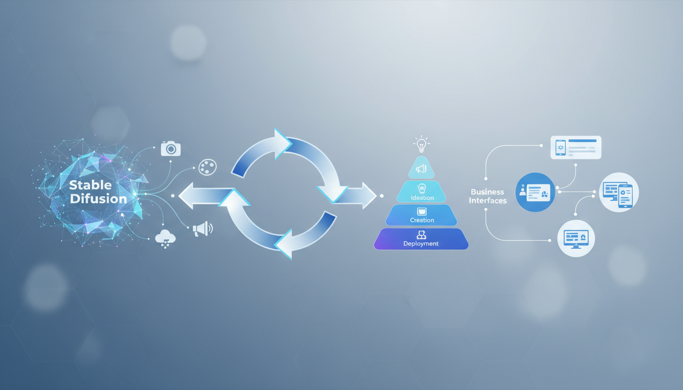 Сгенерированное изображение с помощью Stable Diffusion