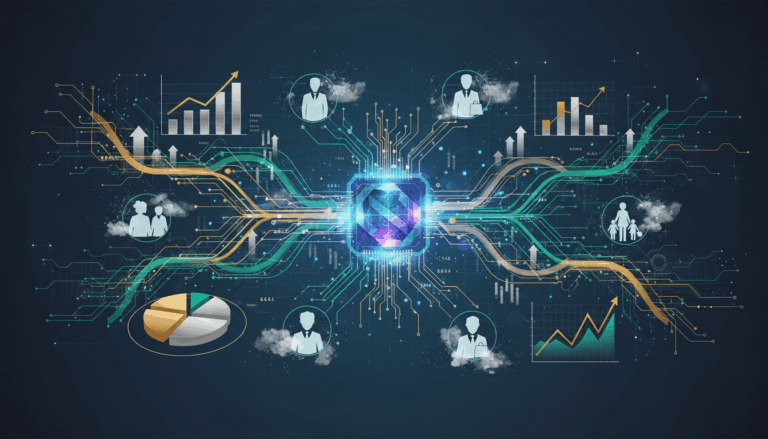 Иллюстрация, демонстрирующая гиперперсонализацию в маркетинге с использованием ИИ
