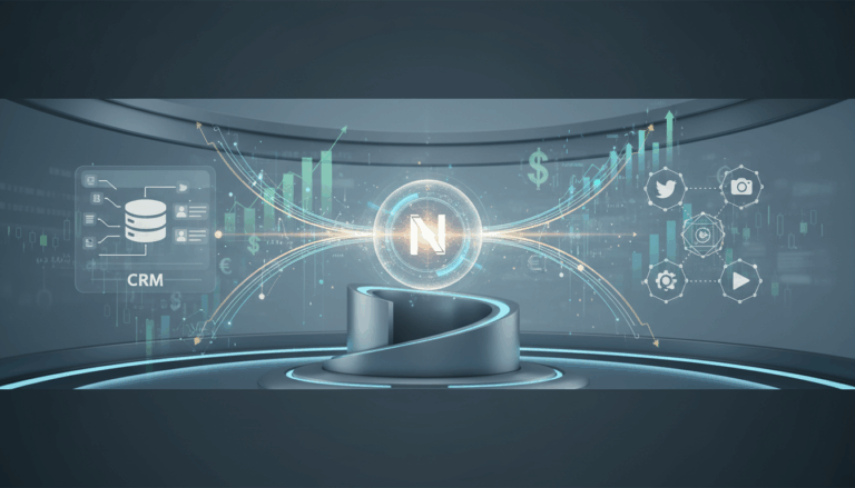 Интеграция CRM и социальных сетей через n8n для автоматизации процессов управления клиентами.