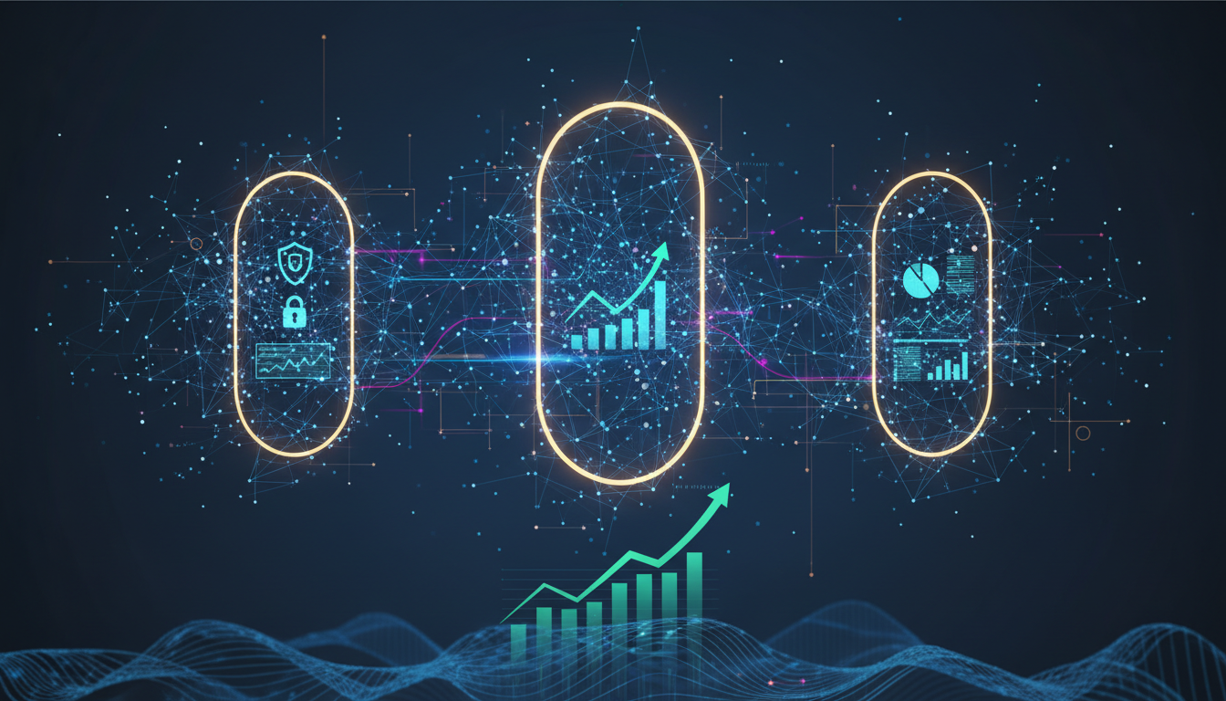 Иллюстрация процесса K-means кластеризации для сегментации клиентов с использованием AI.