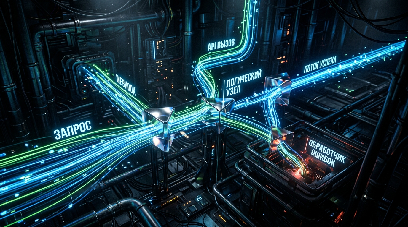 LLM-Driven AIOps: Самообучающаяся контрольная плоскость n8n